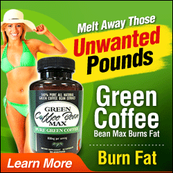 Burn unwanted fat with Green Coffee extract